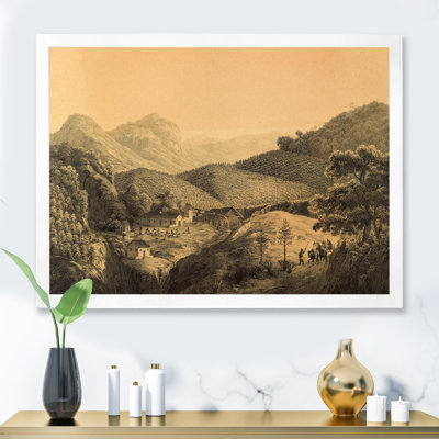 Nature of South America Old Image VI - Peinture sur toile