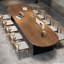 Table de conférence moderne en bois de pin moderne-352450365