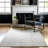 Nyo Transitional Striped Performance Gray Rug-196012417