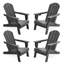 Chaise Adirondack bleu marine-2140692390