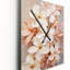 Horloge murale Danju - Plumeria surdimensionnée-105198187