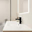 Meuble-lavabo de 36 po. Autoportant ou flottant. Modèle à double usage. Mécanisme de fermeture silencieuse. Lavabo en céramique de qualité. Structure en contreplaqué 36 "avec lavabo. Versions flottantes. Utilisation.