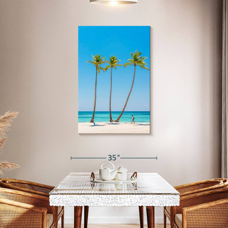Gillard Three Gillard Palms, 45" H x 30" W