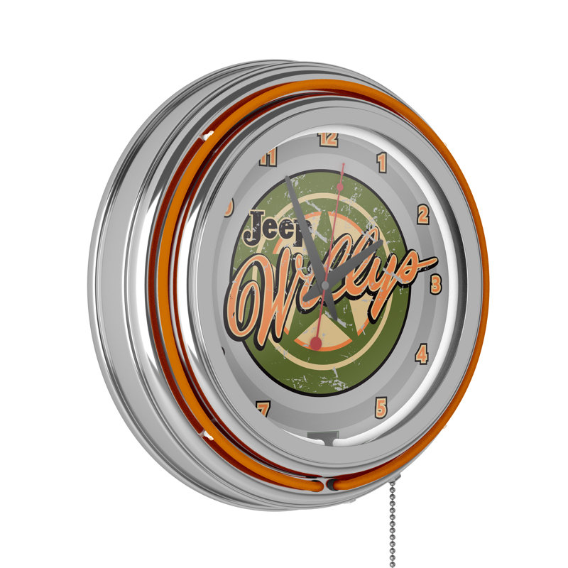 Horloge murale Jeep Willys