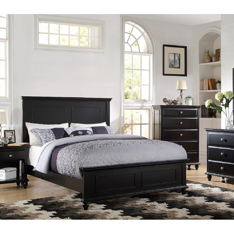 Standard Bed, White, California King