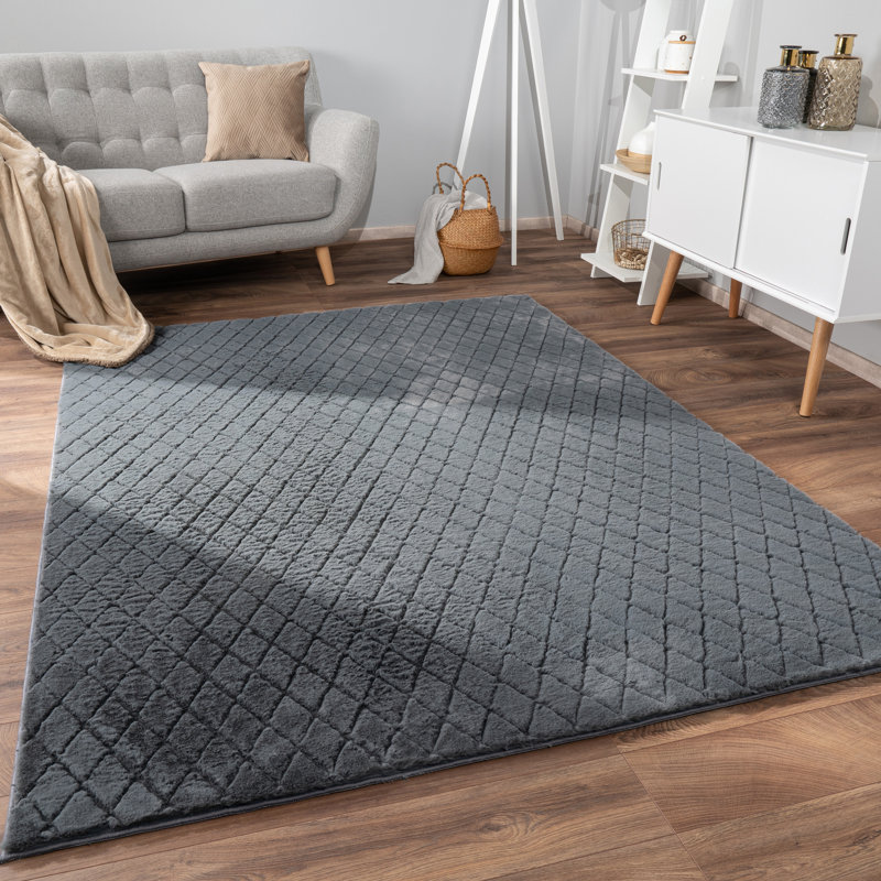 Jourdanton Geometric Area Rug, Rectangular 120 x 160cm