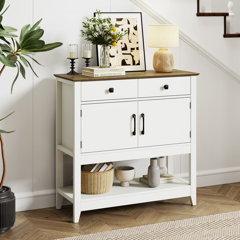 Sokhom 35.4'' Unfinished Console Table