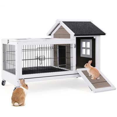 Cage à lapin résistante aux intempéries Gerno