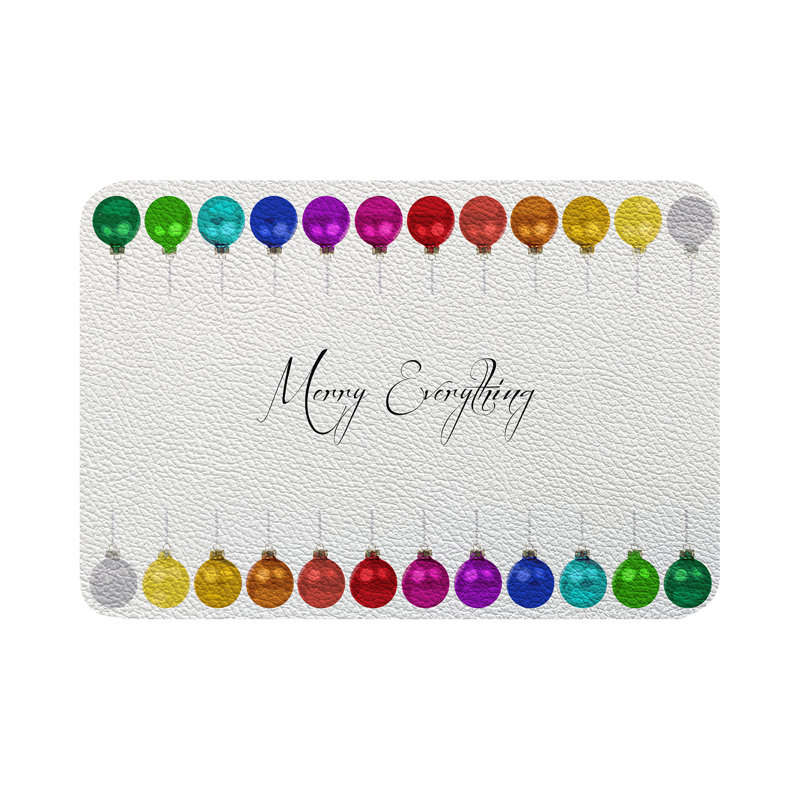 Vegan Leather Retangle Placemats