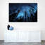 «Forest Night Sky», reproduction sur toile-1441309974