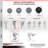 Rubber Swivel Top Plate Caster with Brake