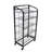 30'' W Metal Height -Adjustable Merchandiser with Wheels