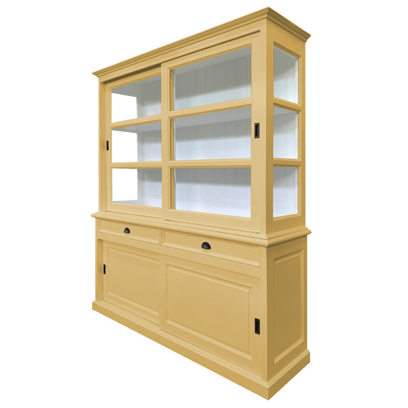 Baya Display Cabinet, Beige