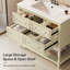 Meuble-lavabo 36 po avec lavabo en céramique