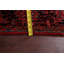 Tapis de zone en laine heriz 8 pi 10 po x 11 pi 4 po one-of-kind main-noué la 1970