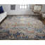 Leylan Wool Ikat Area Rug in Blue-218467745