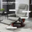Fauteuil inclinable manuel en similicuir-1624502108