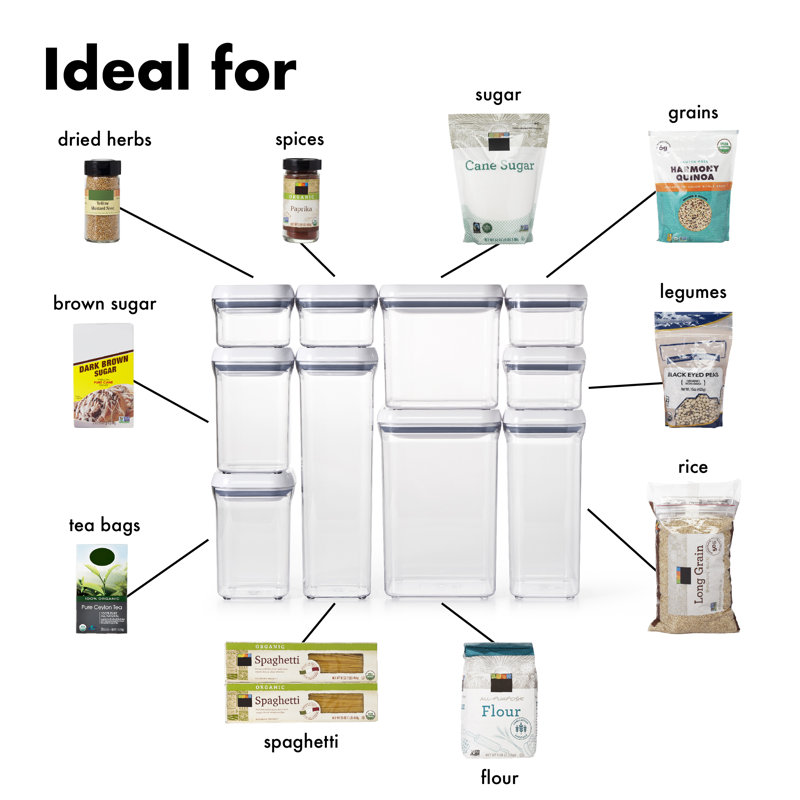 POP 1.0 Container 10 Piece Food Storage Set
