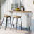 Kitchen Cart With Rubber Wood Drop-Leaf Countertop ,Cabinet Door Internal Storage Racks,Kitchen Island On 5 Wheels With Storage Cabinet And 3 Drawers For Dinning Room-1335795346
