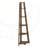 Hewitt Triangular Laminate Bookcase with Space Saving Contemporary Etagere for Office, Bedroom Corner Spaces-347625747-390916083