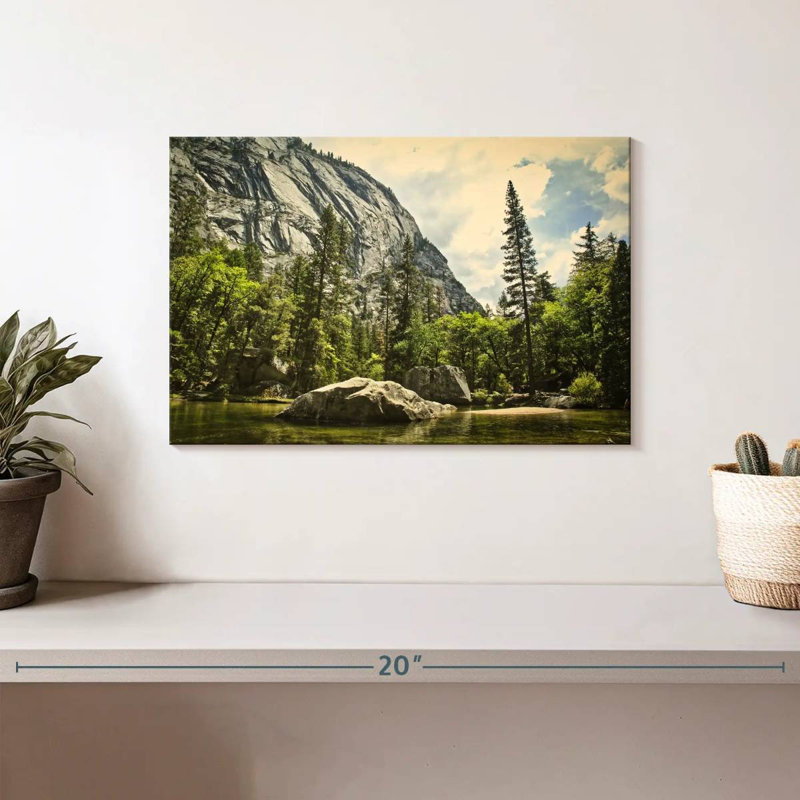 Alvord Majestic Mirror Lake, 8" H x 12" W