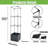 2 Pcs Raised Garden Bed Planter Box