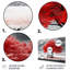 «Red Tree Symphony In Winter I on Metal», reproduction de 5 pièces