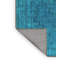 Tapis bleu en chenille tissé à la machine Maka-101308144