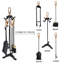 Orion Iron Fireplace Tool Set