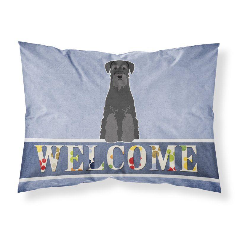 Microfiber, Black Standard Schnauzer