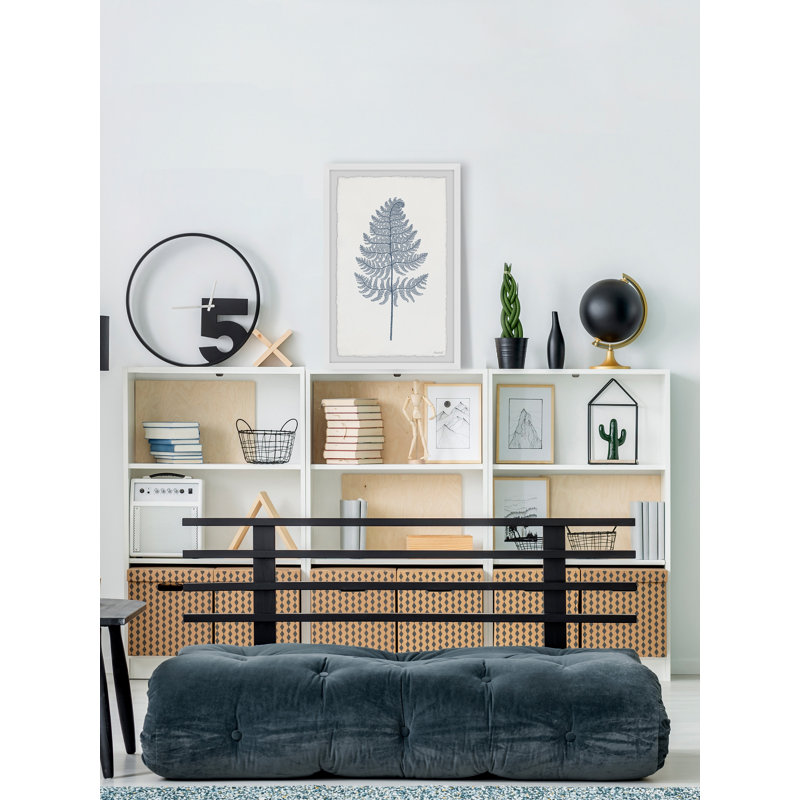 Indigo Botany Study VIII by Marmont Hill - Single Picture Frame Painting, 61cm H x 91cm W