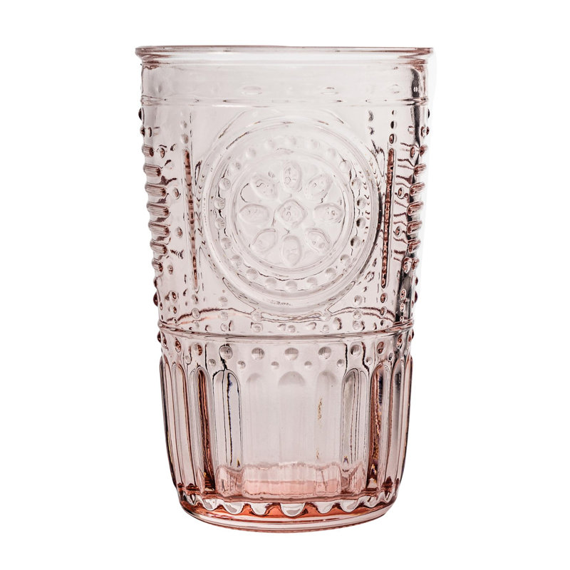 Romantic Highball Glasses, 340, Pink