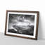 Moody Lighthouse and Seascape - Picture Frame Painting Print-56860523-56860522
