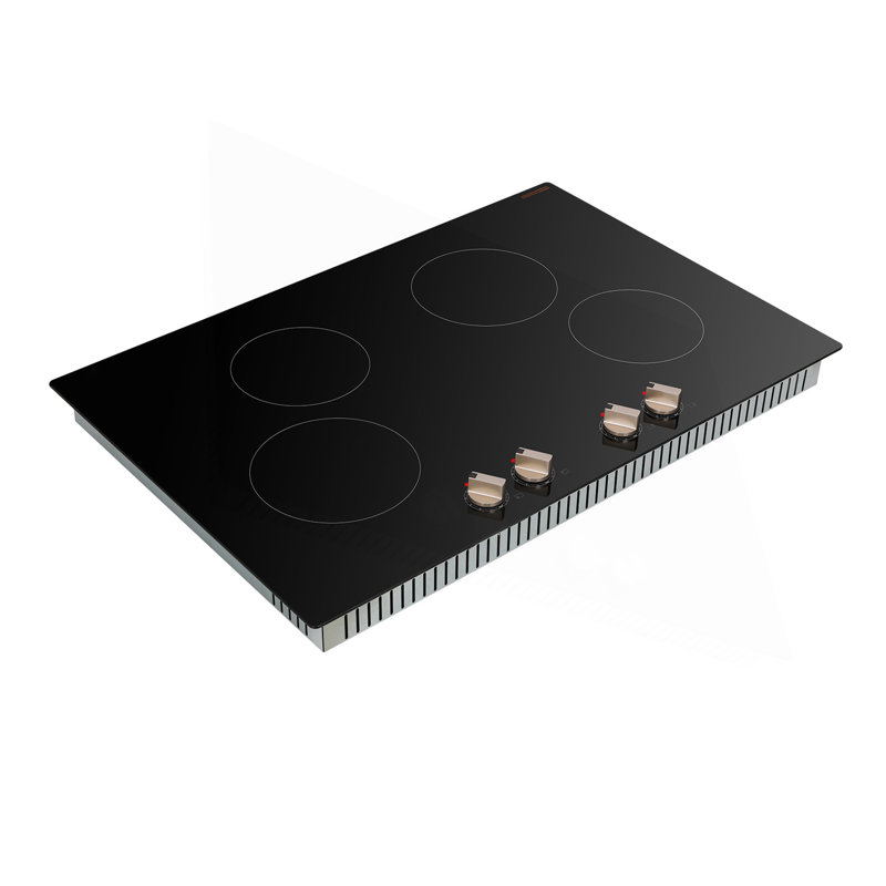 Commande de brûleur de comptoir électrique à 4 brûleurs 6600W