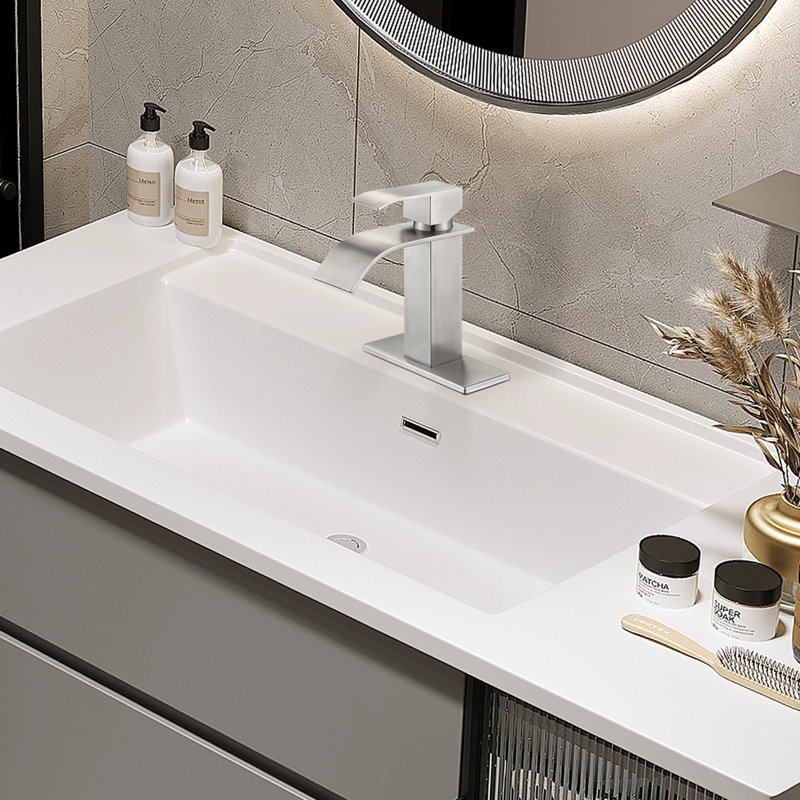 Bathroom Faucet, Brushed Nickel