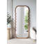 Miroir de plancher en bois de pin Harrisburg