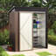 5 ft. W X 3 ft. D Metal Tool Shed
