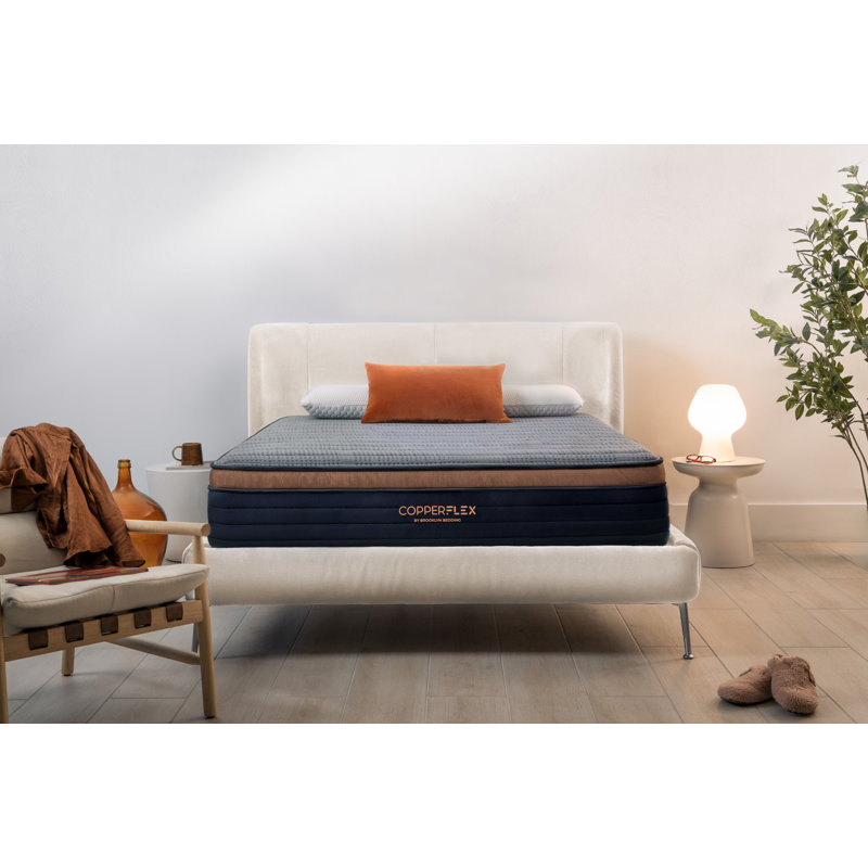 Brooklyn Bedding CopperFlex 12" Foam Mattress with Zoned Foam, California King