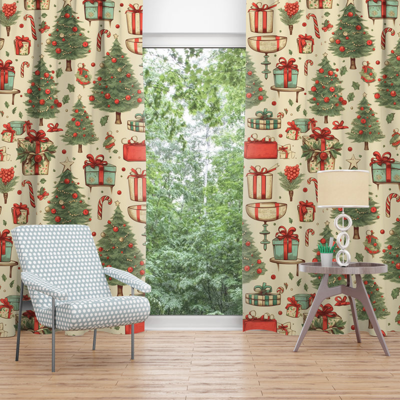 Jaiceyon Room Darkening Curtain, 20" W x 82" L