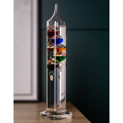 Finvoy 33cm Clock Thermometer