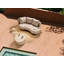 Delynda 210cm Wide Curved Metal Patio Sectional with Cushions-877548090