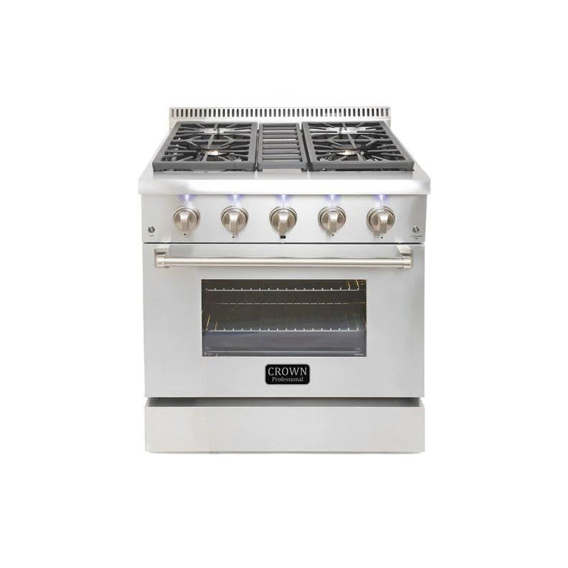 Cuisinière au gaz 30 po CROWN Professional