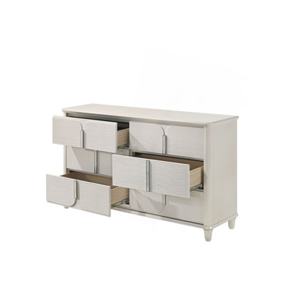 Pearl White Finish Dresser