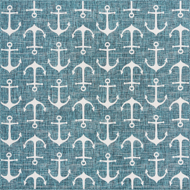 Tapis d'extérieur Ayton, Carré 10 pi
