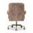Bergen Desk Chair-Taupe Shearling