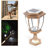 13.78'' Solar Powered Integrated LED Outdoor Table Lamp