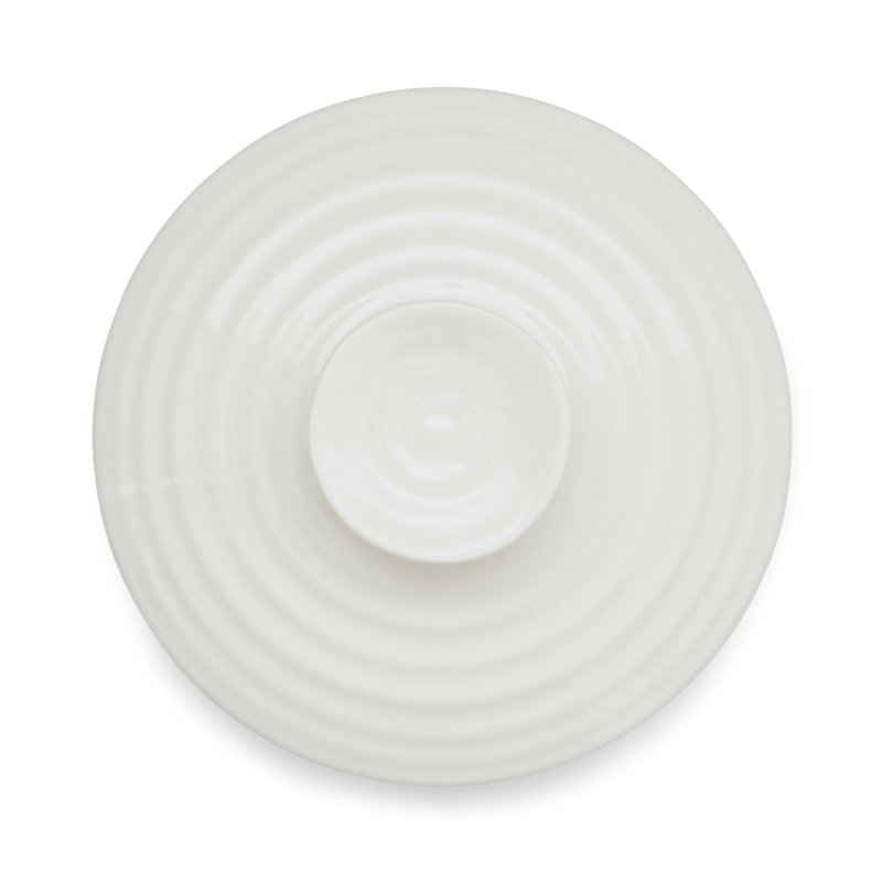Sophie Conran, White - Storage Jar, 10.8cm H x 10.2cm W x 10.2cm D