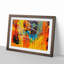 Abstract Art Painting Vol.474 by S.Johnson - Picture Frame Painting Print on MDF-55615120-55615116