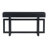 Ustyle 3 Entryway Table - Long For Corridor, Foyer Modern Minimalist, Stable & Functional, Black Console With 3 Drawers Entryway, Living Room Higher Stability, Easy Assembly,