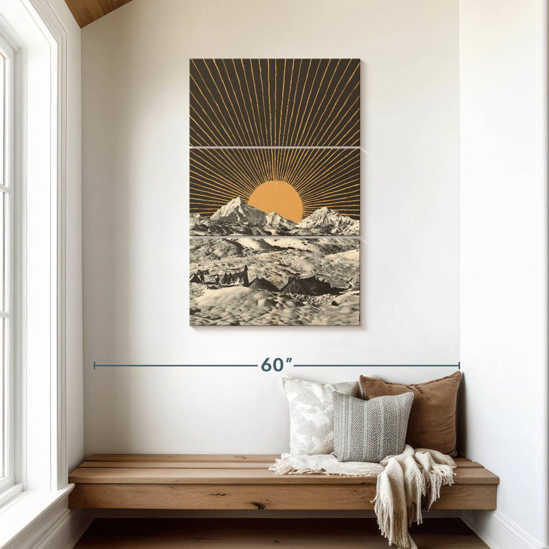 Oberle Mountainscape V, 45" H x 28" W